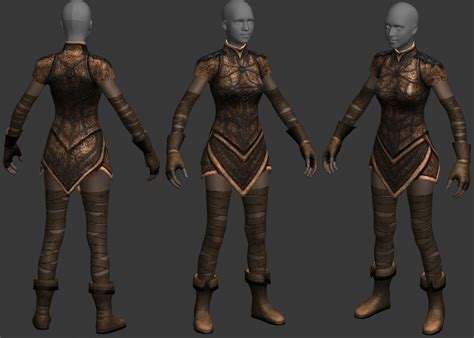 Light Elven Armor V2 At Skyrim Nexus Mods And Community