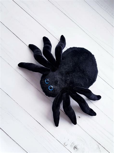 Halloween Cute Black Spider Toy Cute Black Spider Toy Stuffed Animals