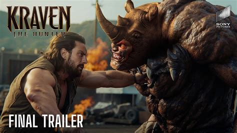 Kraven The Hunter Final Trailer In English 2024 Aaron Taylor Johnson Sony Picture Youtube