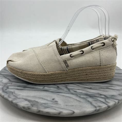 Bobs From Skechers Highlights Set Sail Espadrille Wedge Slip On Clearance