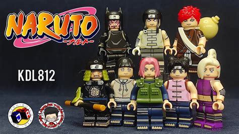 Naruto Knock Off Lego Minifigures Kankuro Sarutobi Gaara Ino Tenten