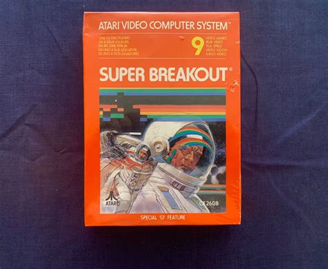 Super Breakout Atari New Factory Sealed Ebay