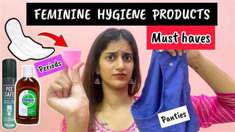 🔥🙊10 Feminine🩸hygiene Products😱girls Must Haves ‼️🪒personal