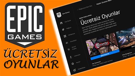 Epic Games Ücretsiz Oyunlar Para Vermeden Oyun Nasıl ALınır Epic