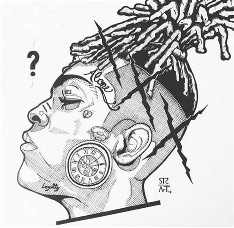 Xxxtentacion Rapper Drawings Easy