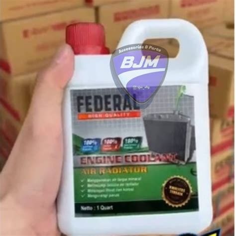 Jual Air Radiator Engine Coolant Liter Federal Ml Cairan Radiator