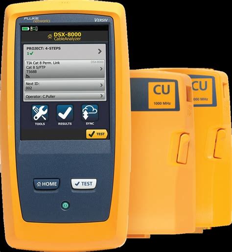 Fluke Networks Dsx With Gld Cable Analyzer With Wifi Adapter And