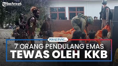 Pendulang Emas Yang Tewas Dibunuh Kkb Di Yahukimo Jadi Orang Youtube