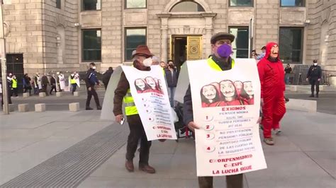 As Ha Sido La Concentraci N De Pensionistas Frente Al Congreso