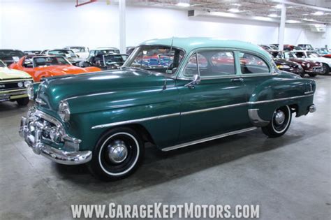 1953 Chevrolet 210 Woodland Green Sedan 235 I6 88108 Miles Classic