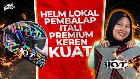 Kyt Nfr Manzi Misano Helm Harian Premium Dari Brand Lokal Yang Sudah