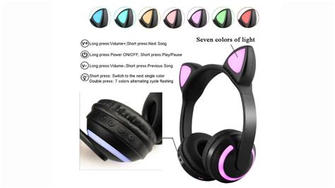 11 Best Cat Ear Headphones Wireless Gaming And More Techpp