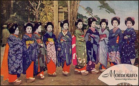 Momotaro Taisho Era Maiko Taisho Era Japan Photography Old