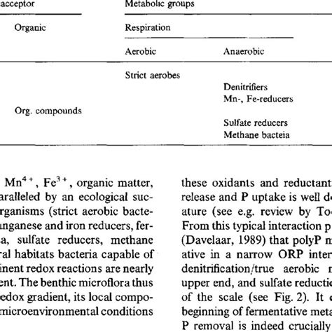 Classification of chemo-heterotrophic bacteria in metabolic groups... | Download Scientific Diagram