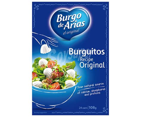 Burgo De Arias Burguitos Queso Fresco Natural Unidades Envase G