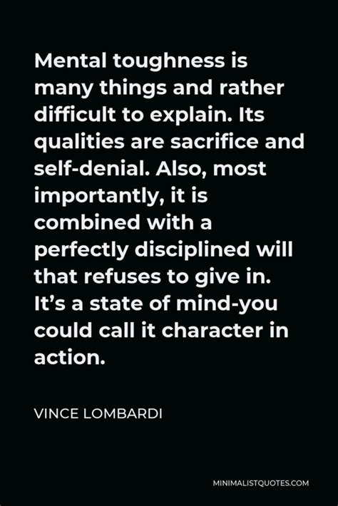 Vince Lombardi Quote Everyone Has A Will To Win But Very Few Have The