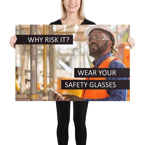 Enhance Eye Safety Compliance With Our Construction Safety Poster Safety Posters Eye Safety