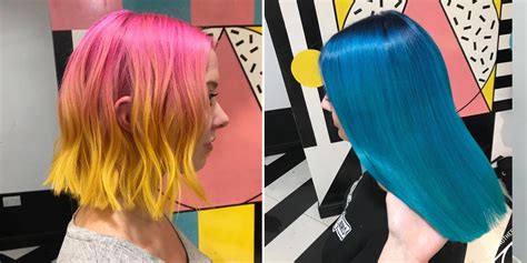 This Salon Found A Way To Do Rainbow Hair Transformations Without