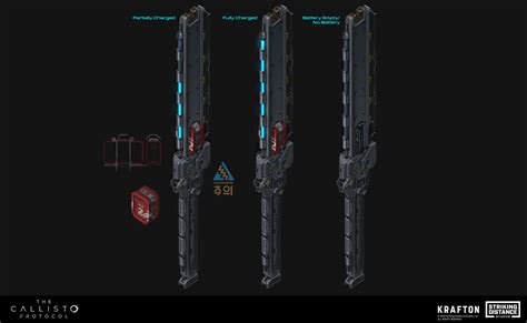 Artstation The Callisto Protocol Stun Baton Sci Fi Weapons