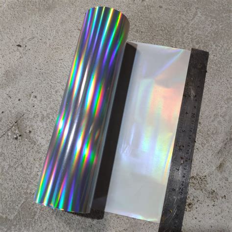 Jual Hot Stamping Foil Stampingfoil Hotprint Warna Hologram Polos Lebar Meteran Shopee
