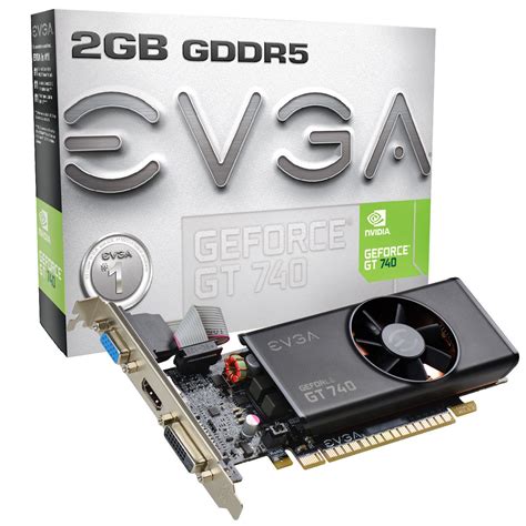 Buy EVGA GeForce GT 740 2GB GDDR5 128bit DVI HDMI VGA Low Profile