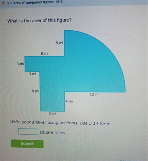 S 9 Area Of Compound Figures KHG Filo