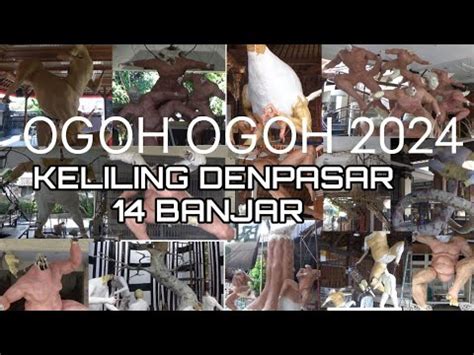 Update Inilah Progres Ogoh Ogoh Kota Denpasar Youtube