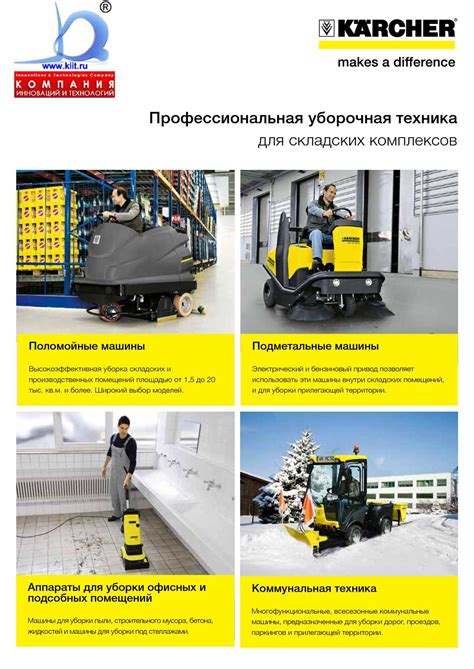 Calaméo Профессиональная уборочная техника KARCHER для складских