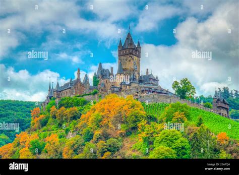 Reichsburg Cochem in Germany Stock Photo - Alamy