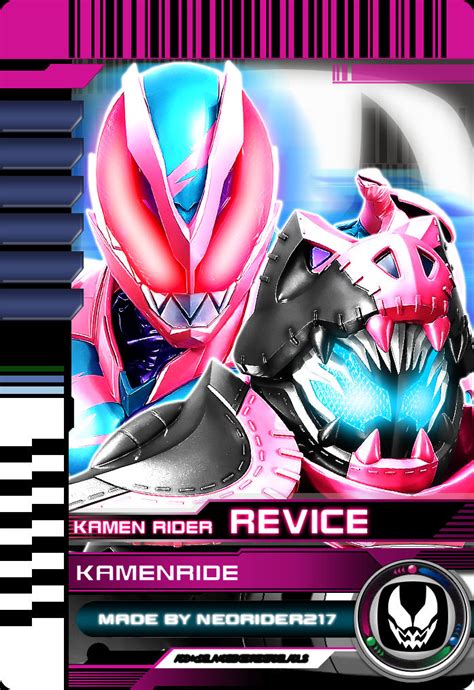 Kamen Ride Revice Card Updated By Neorider217 On Deviantart