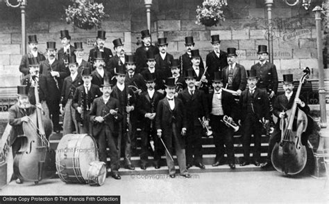 Photo of Scarborough, The Spa Band 1894 - Francis Frith