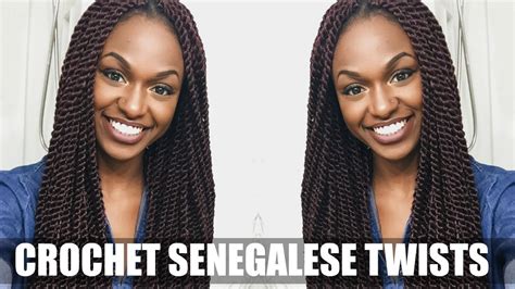 How To Crochet Senegalese Twists Quick And Easy Protective Style