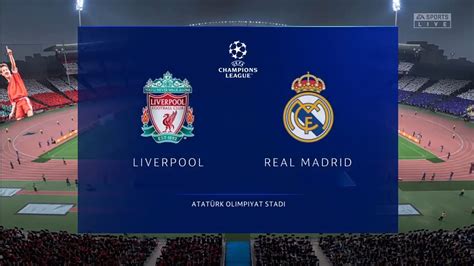 Full Match Fifa 23 Liverpool Vs Real Madrid Uefa Champions League Final Youtube