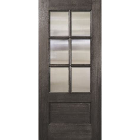 Knockety Ready To Install Mahogany Wood Slab Front Entry Door Reviews