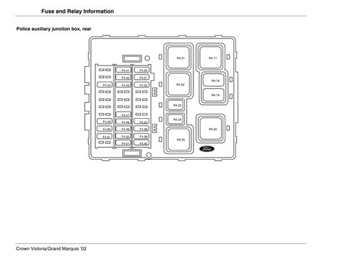 Diagram Fuse Box Diagram For 2003 Mercury Grand Marquis Mydiagram