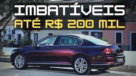 MELHORES CARROS PREMIUM PARA COMPRAR ATÉ R 200 MIL YouTube