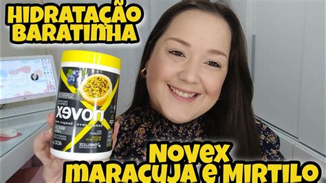 Resenha Novex Superfood Maracuj E Mirtilo Hidrata O Youtube