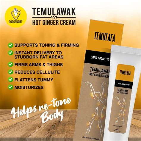 Temufafa Temulawak & Hot Ginger Cream 130ml