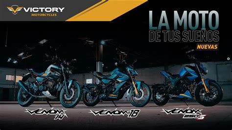 Conoce Las Nuevas Motos De La Familia Venom YouTube