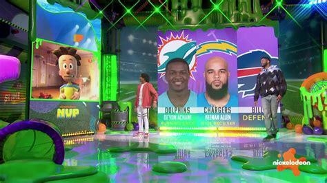 Nfl Week 3 Nvp Nickelodeon Slimetime Youtube