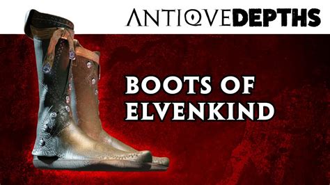 Boots of Elvenkind - YouTube