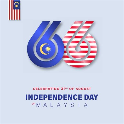 Premium Vector Happy 31st August Malaysia Independence Day Vector