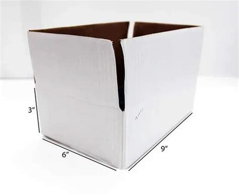 7 Ply Plain White Corrugated Box At Rs 40 Piece New Delhi Id