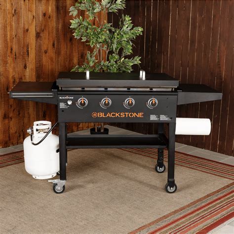 Blackstone 4 Burner 36″ Griddle Cooking Station With Hard Cover Gemsforagame Modern And Cozy