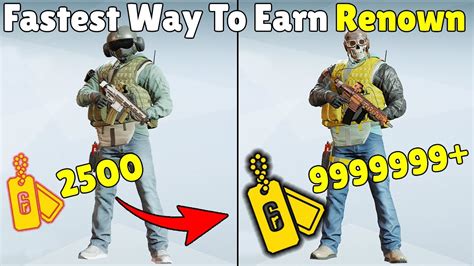 New Fastest Way To Farm Renown In Rainbow Six Siege Youtube