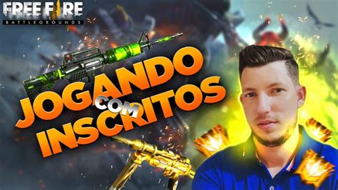 🔴freefire Ao Vivo🔴salas Premiada🔥jogando Rank E Cs Rank Com Inscritos