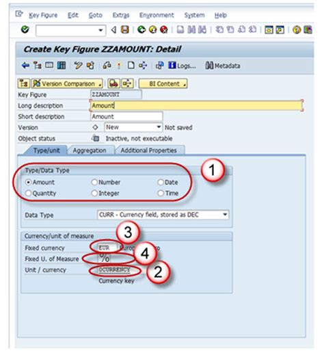 How To Create Infoobjects With Key Figures In Sap Bi Bw