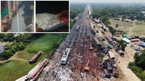 Odisha Tragedy Viral Video Shows Last Moments Inside Train Before