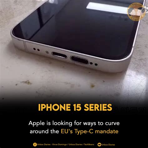 iPhone 15 Series with dual ports? - Unbox Diaries