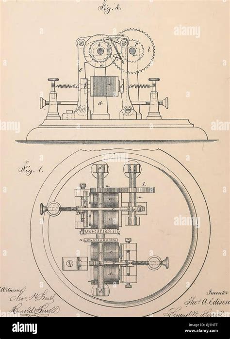 Collection Of United States Patents Granted To Thomas A Edison 1869